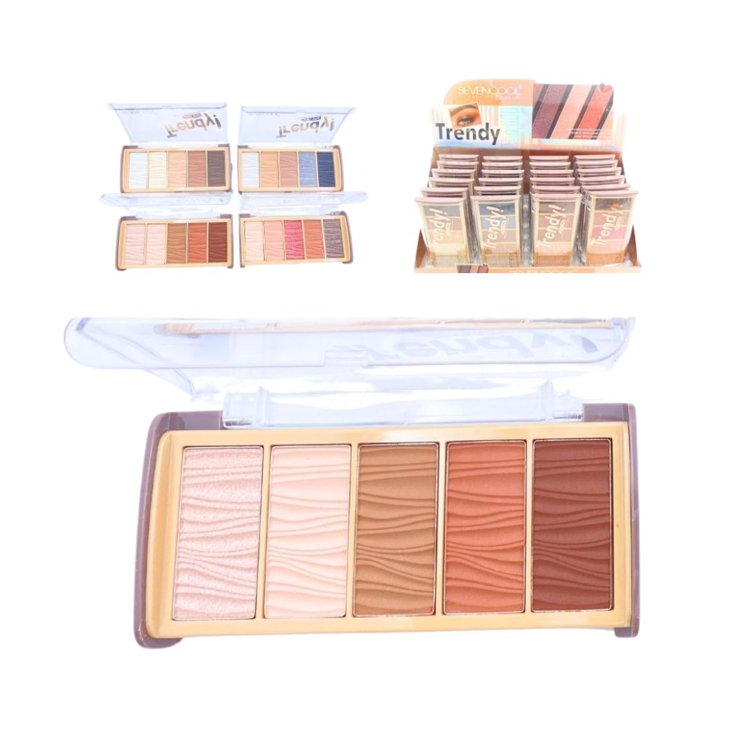 SOMBRA PARA OJOS SEVENCOOL*5 TONOS 7861A/7861 (CJ*24)