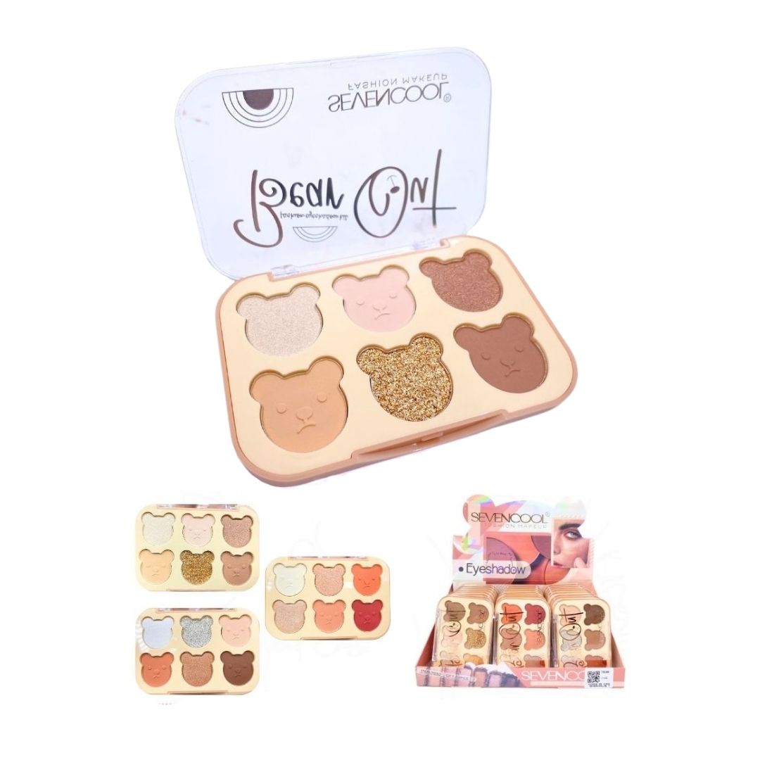 SOMBRA DE OJOS SEVENCOOL*6 TONOS 7930A (CJ*24)