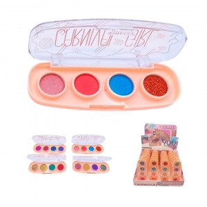 SOMBRA PARA OJOS SEVENCOOL*4 TONOS 6639B/6639 (CJ*24)