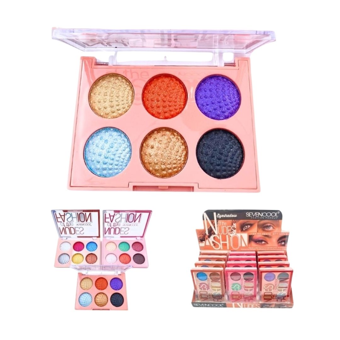 SOMBRA PARA OJOS SEVENCOOL*6 TONOS 6647A (CJ*12)