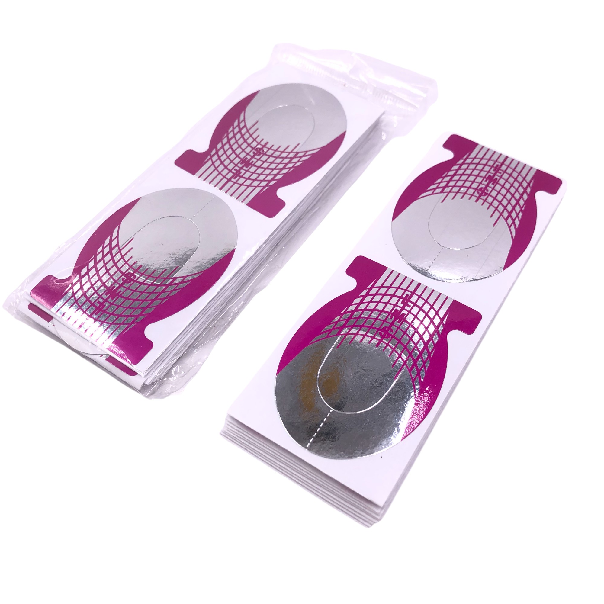 GUIA PARA UÑAS OVALADOO FUCSIA