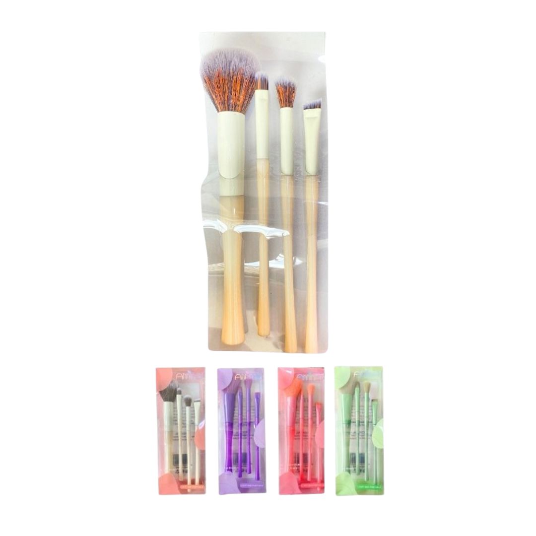 SET DE BROCHA Y PINCELES*4pcs BMR-3815