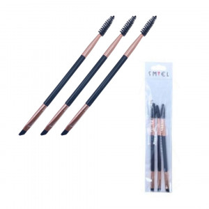 DZ. SET PINCEL CEJAS CON CEPILLO*3 PCS BMR-3856