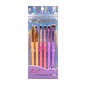 SET DE PINCELES PARA COSMETICOS*6PCS BMR-4457