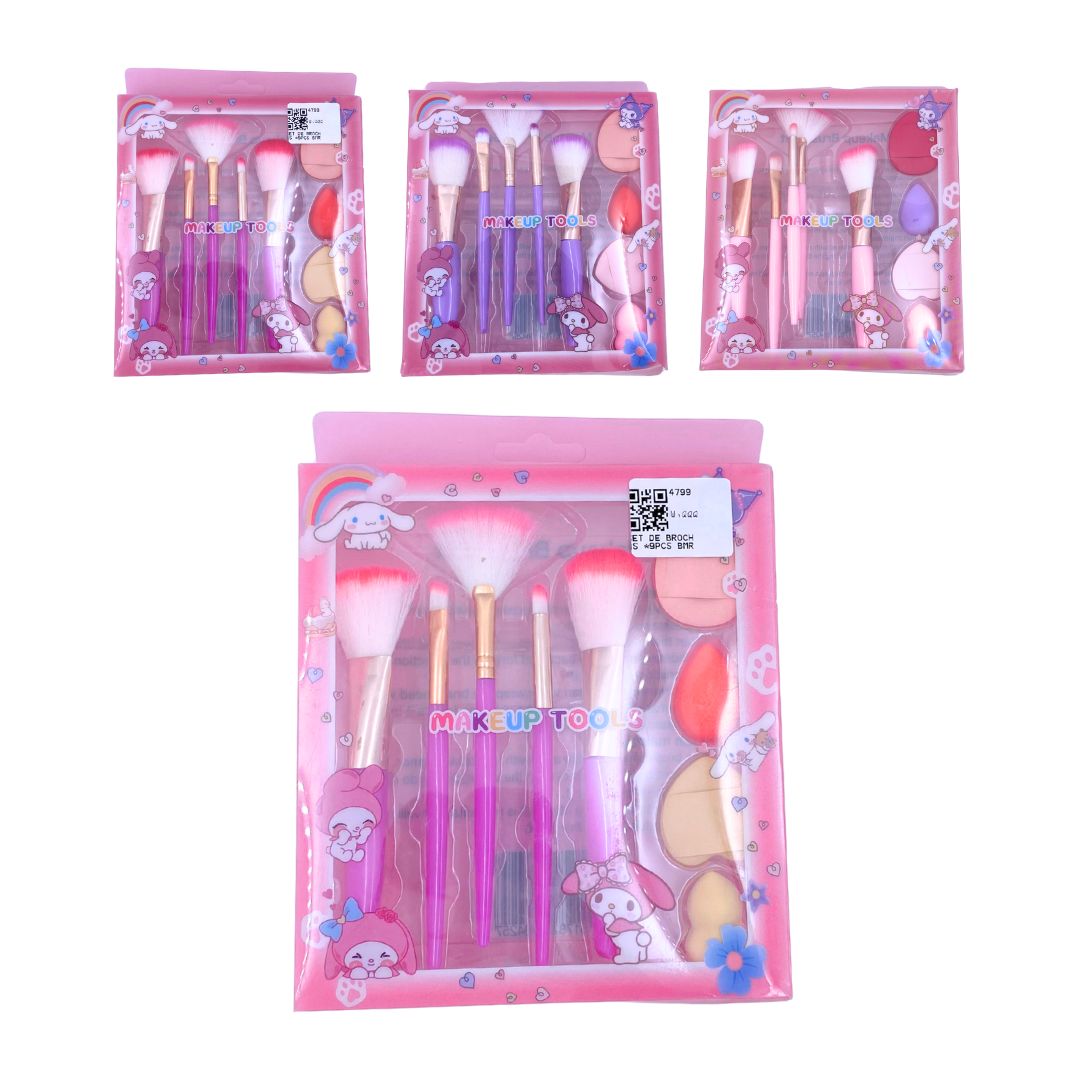 SET DE BROCHAS *9PCS BMR-4799