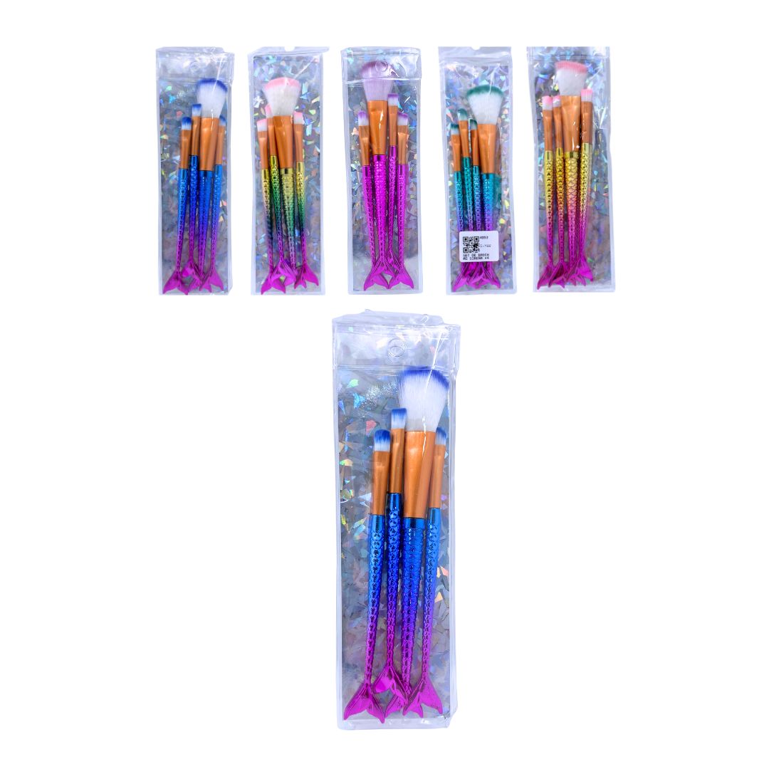 SET DE BROCHAS SIRENA *4PCS BMR-4953