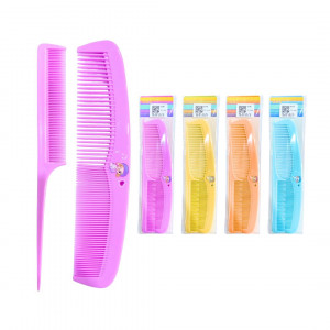 DZ SET DE PEINETA COLA RATON Y PEINE 21CM BMR-6180