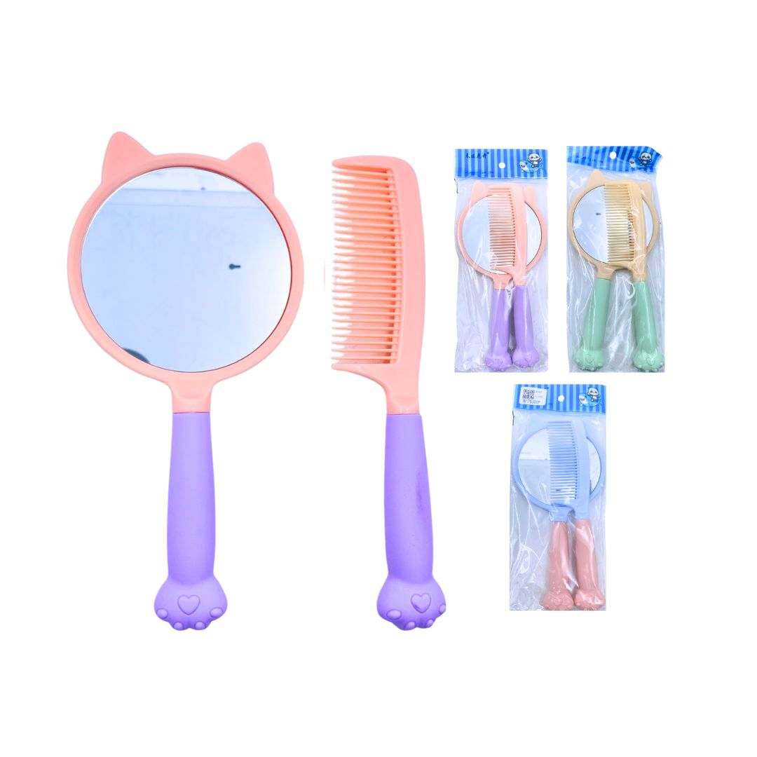 SET DE PEINETA Y ESPEJO BMR-6183