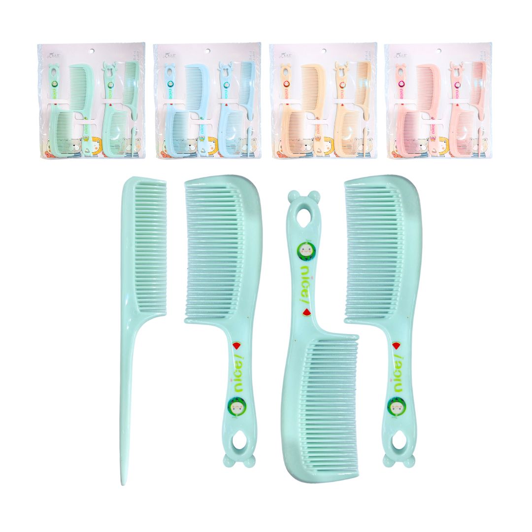 DZ SET *4 PEINETAS 21CM BMR-6184