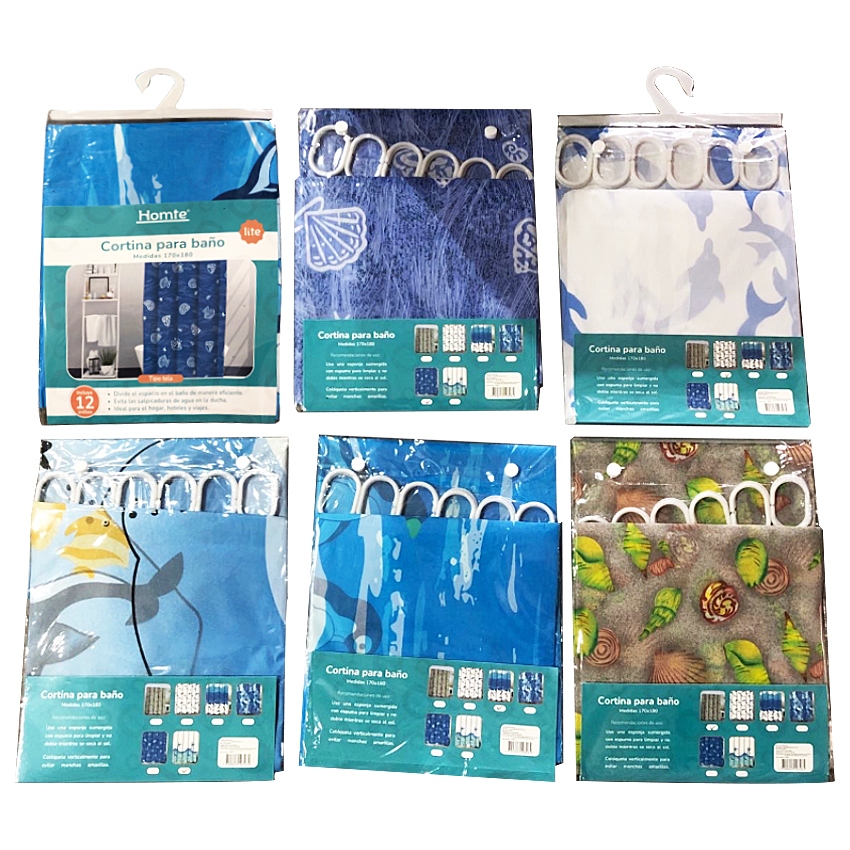 CORTINA DE BAÑO 170*180CM