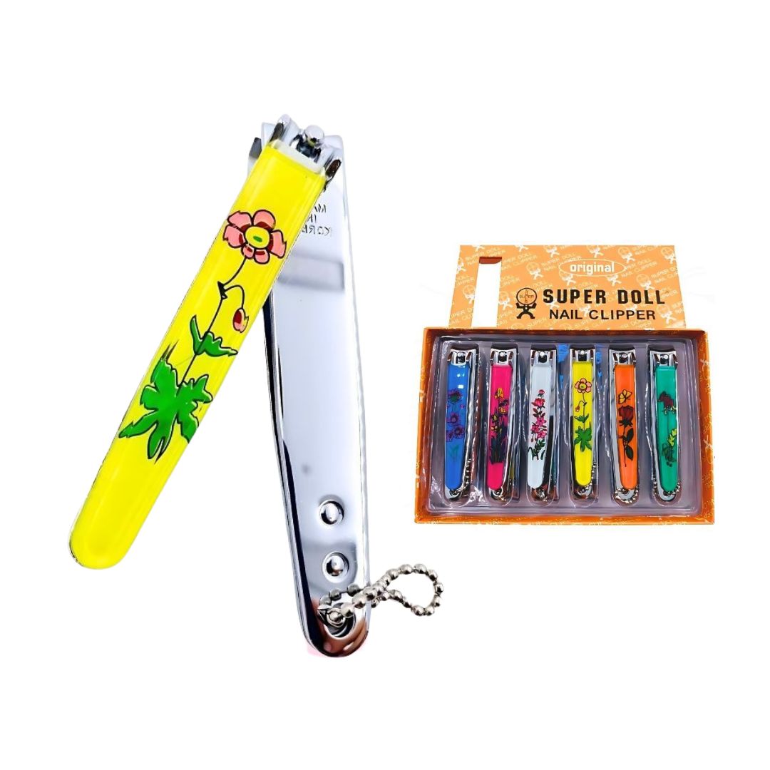 CAJA CORTAUÑAS ESTAMPADO*12PCS L-320