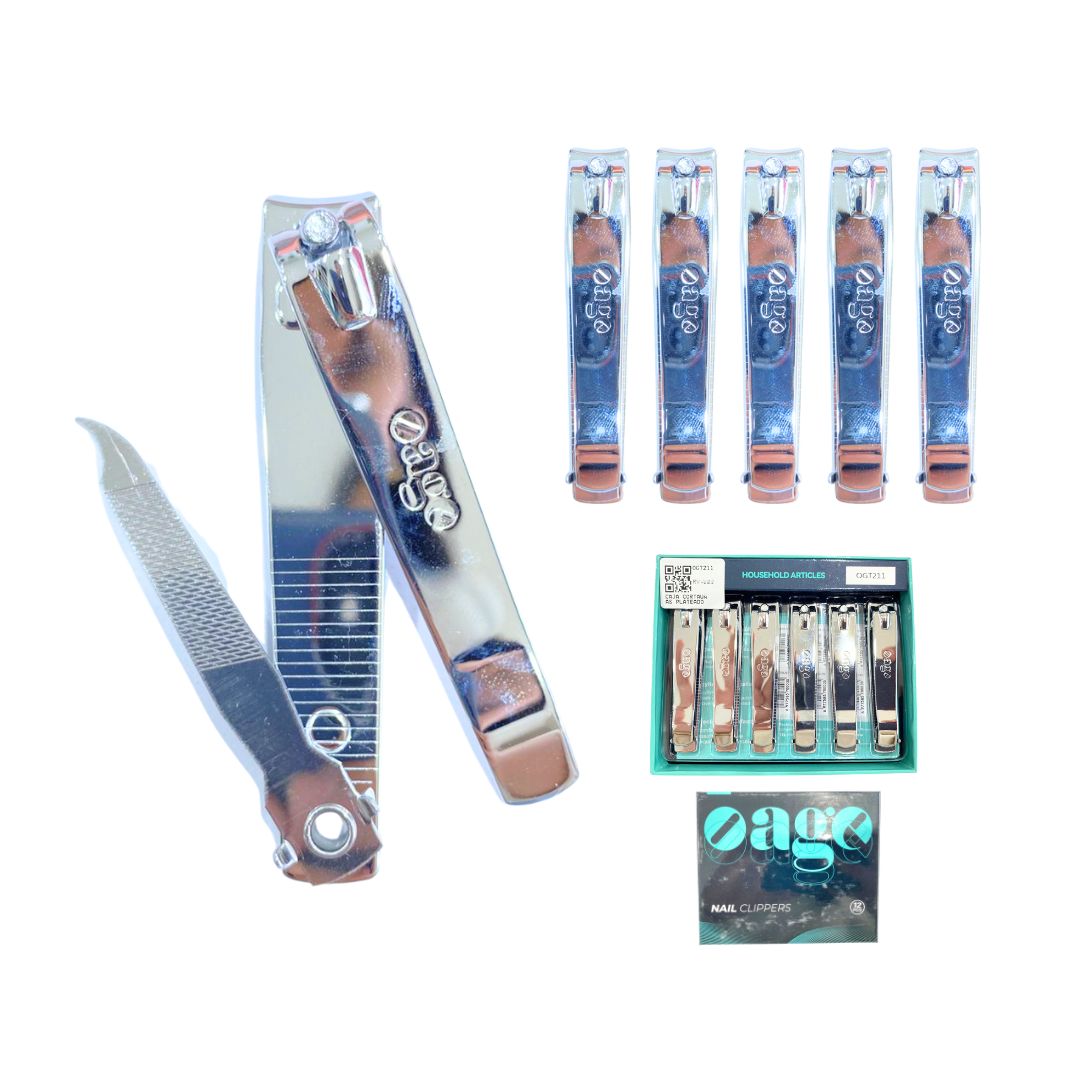 CAJA CORTAUÑAS PLATEADO OGT211