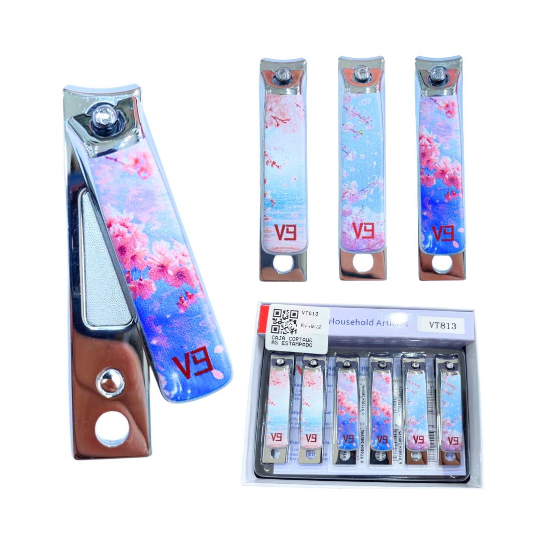 CAJA CORTAUÑAS ESTAMPADO VT813