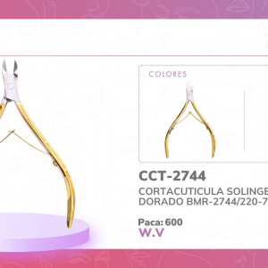 CORTACUTICULA SOLINGEN DORADO BMR-2744/220-7772