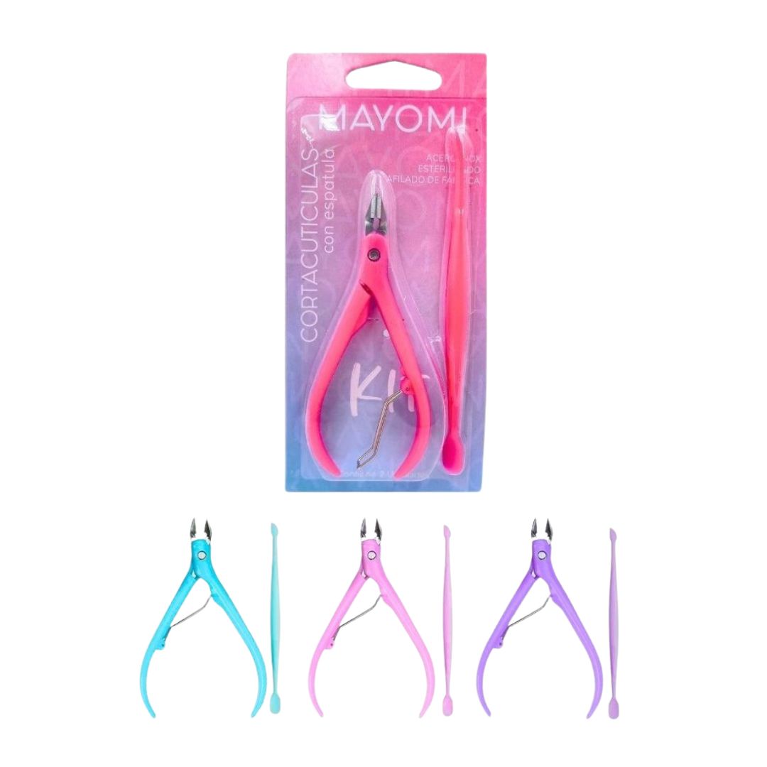 CORTACUTICULA MAYOMI CON ESPATULA BMR-3629