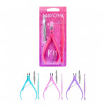 CORTACUTICULA MAYOMI CON ESPATULA Y DEPILADOR BMR-3630