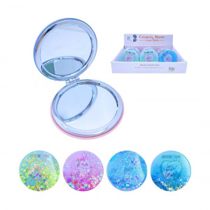 CAJA*12 ESPEJO LUJO DOBLE CARA ESTAMPADO BMR-4889-2