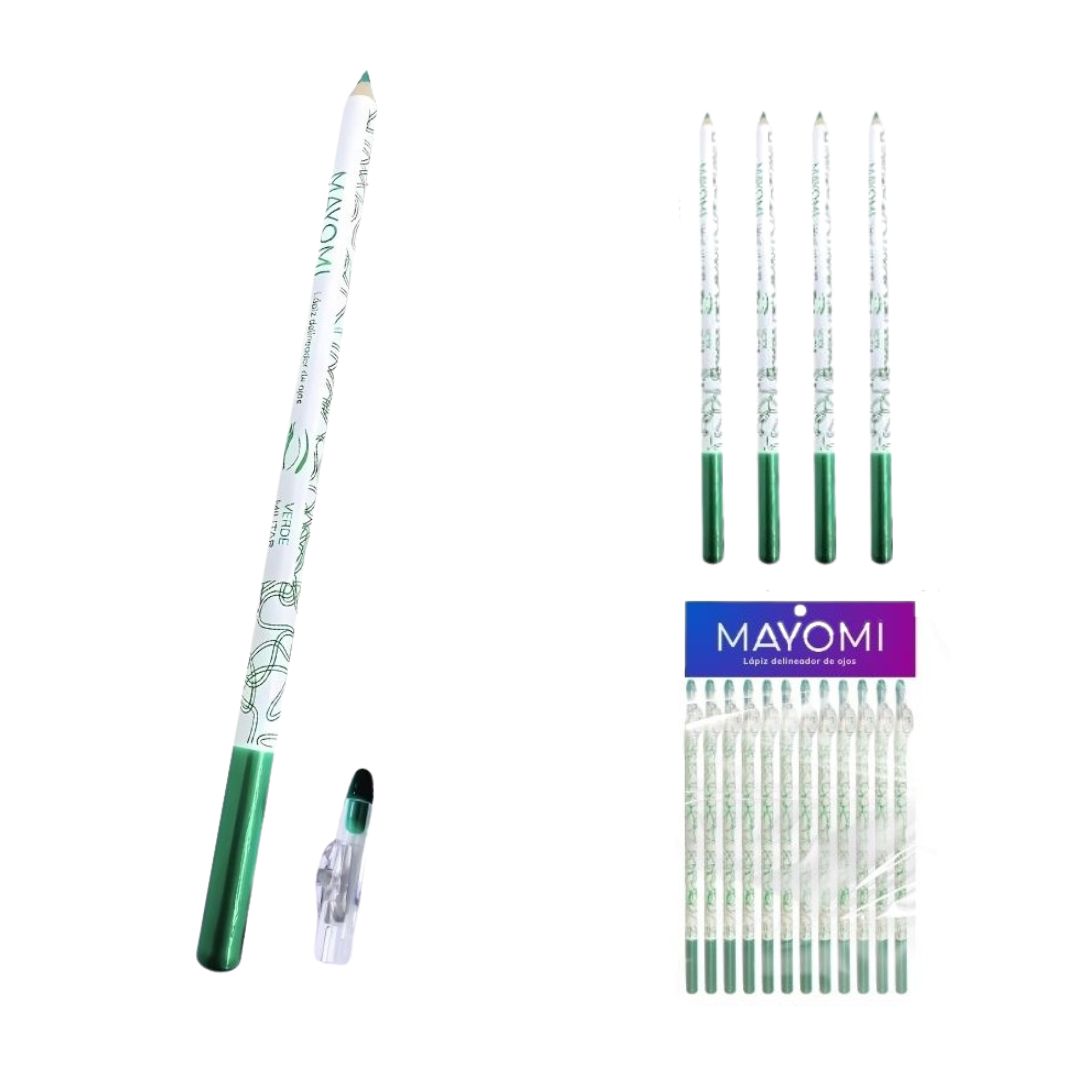 DOC. LAPIZ DELINEADOR MAYOMI VERDE MILITAR BMR-3113-12