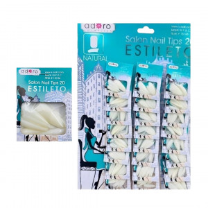 CARTON UÑA X24 ADORO ESTILETO 15106
