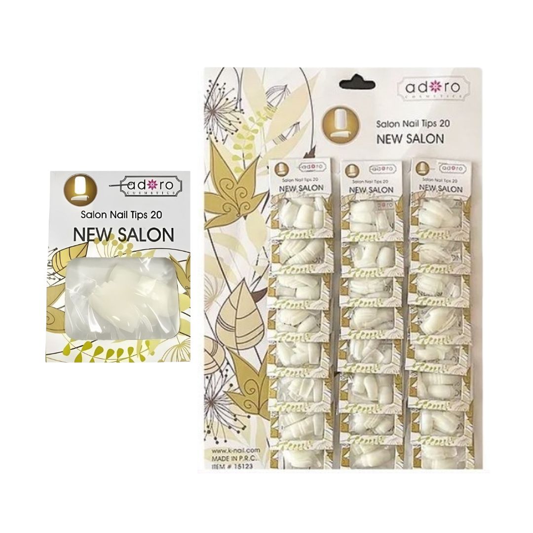 CARTON UÑA ADORO X24 NEW SALON 15123