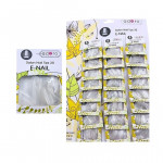 CARTON UÑA X24 ADORO TRANSPARENTE E-NAIL 15124