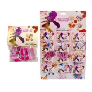 CARTON UÑA DECORADA*12 503