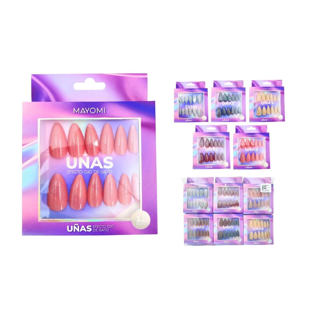 DOC. UÑA EFECTO OJO DE GATO MAYOMI BMR-6109