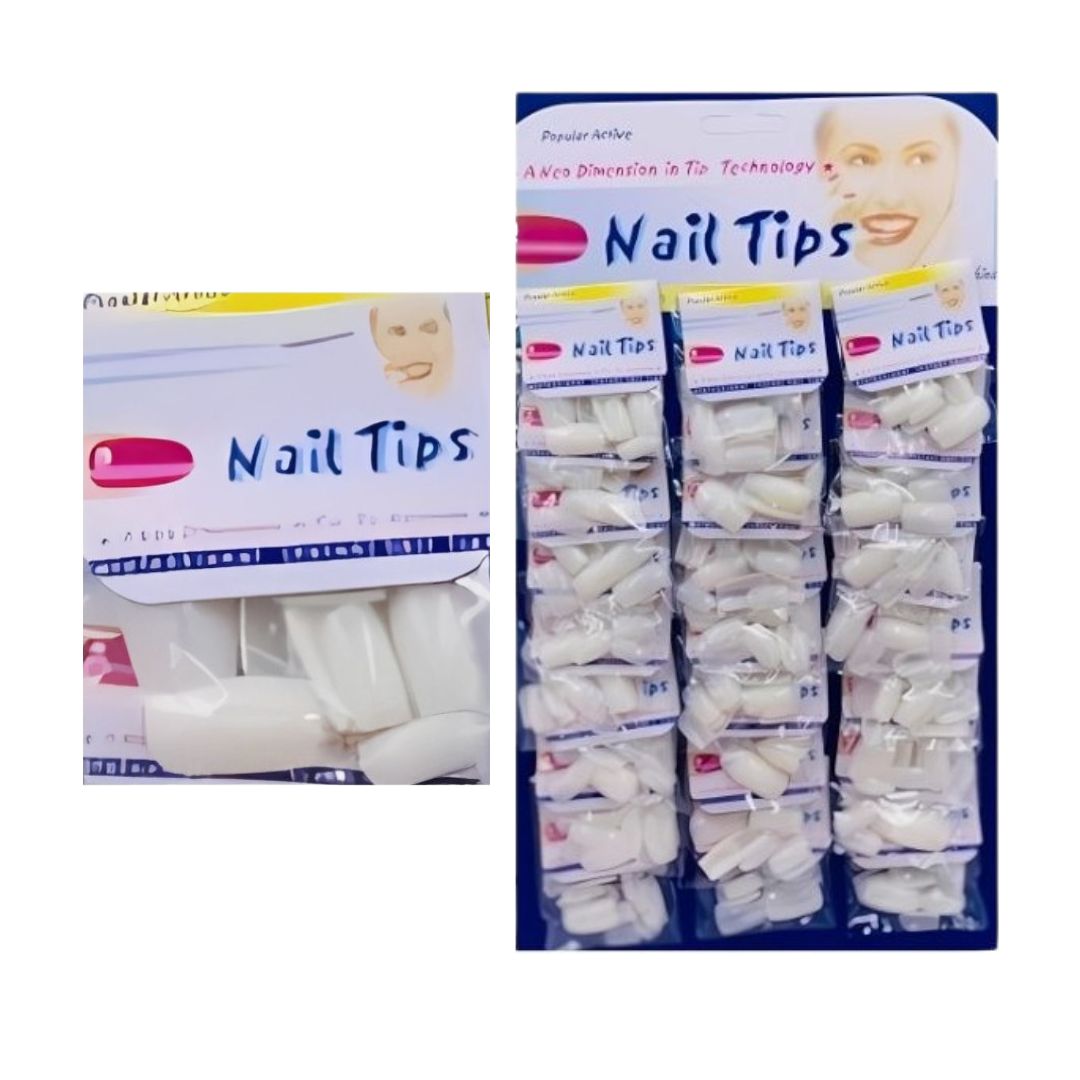 CARTON UÑA NAIL TIPS X24 BMR-798