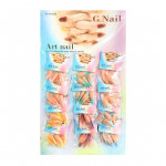 CARTON UÑA DECORADA*12 ESTILETO KP8039