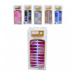 DZ. CAJA UÑA PRESS ON DECORADA STILETTO TJ-5