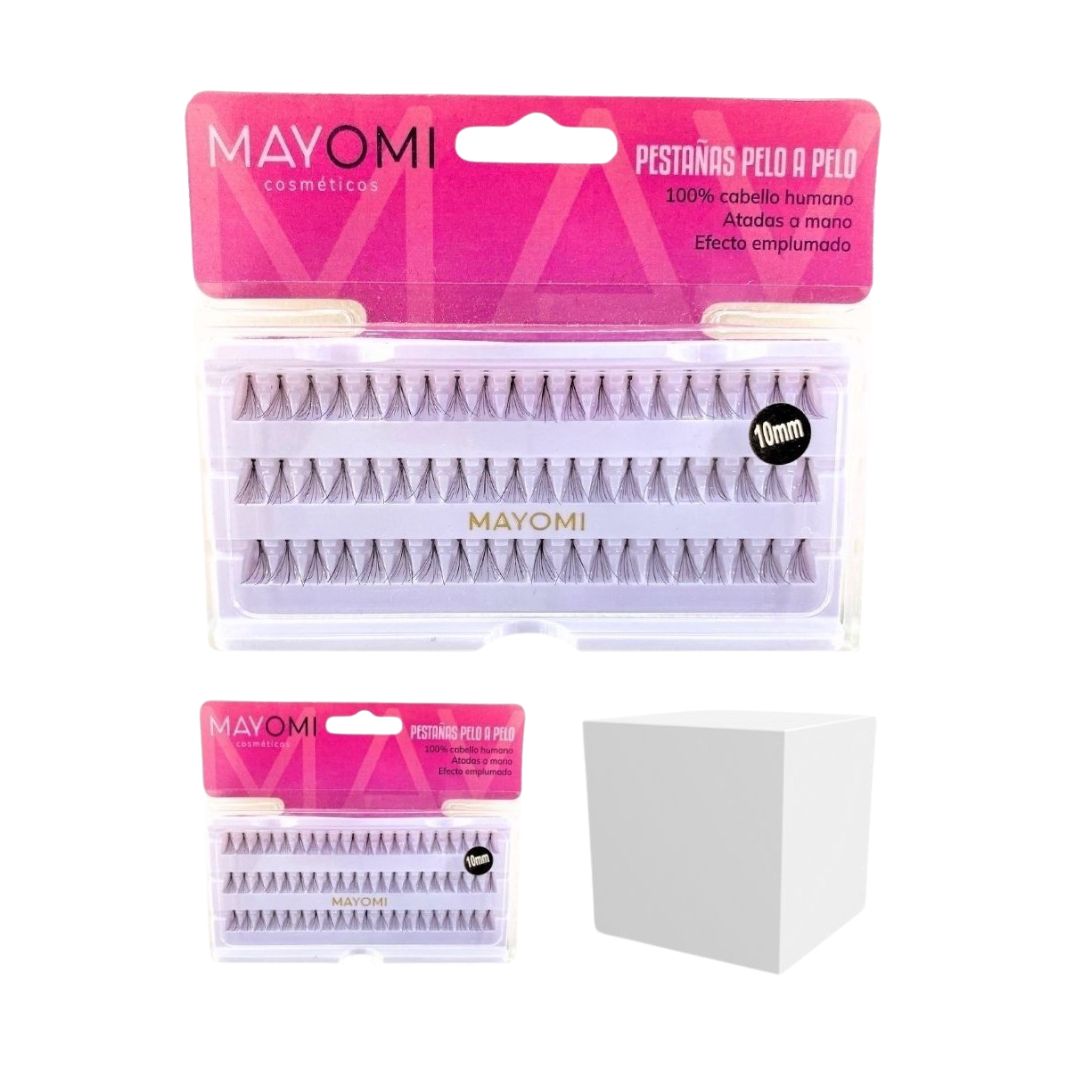 PESTAÑA PELO A PELO 10MM MAYOMI BMR-2853-10