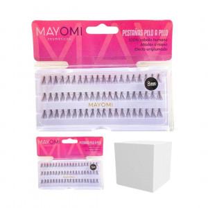 PESTAÑA PELO A PELO 8MM MAYOMI BMR-2853-8