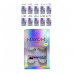 SET DE PESTAÑAS MAYOMI* 2 PARES+PINZA BMR-3822