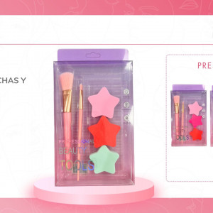 SET DE BROCHAS Y POMOS BMR-4777