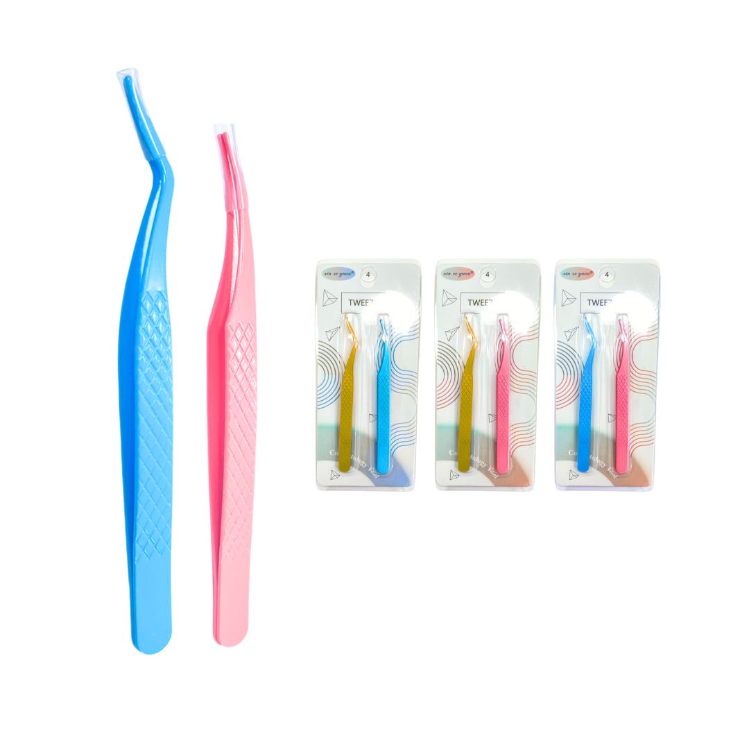 DZ SET PINZA PARA PESTAÑAS PELO A PELO BMR-4909