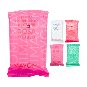 TOALLAS DESMAQUILLADORAS MAYOMI*10PCS BMR-6308