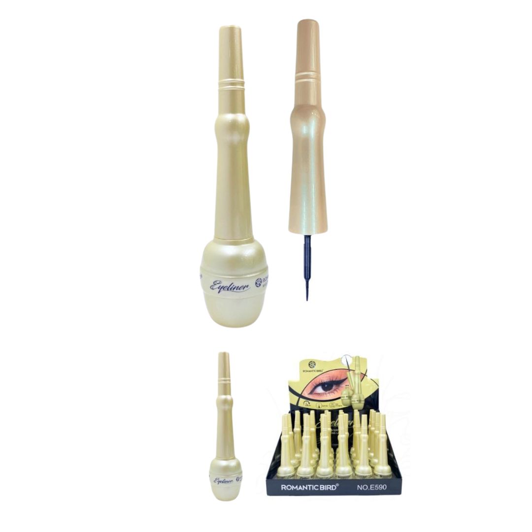 CAJA DELINEADOR DE OJOS ROMANTIC BIRD*24PCS E590