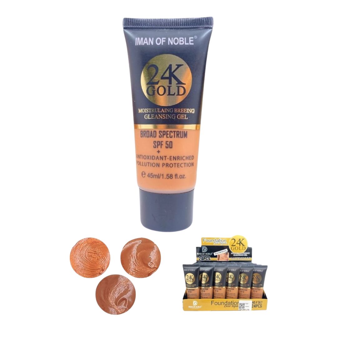 CAJA BASE LIQUIDA IMAN OF NOBLE*24pcs F367