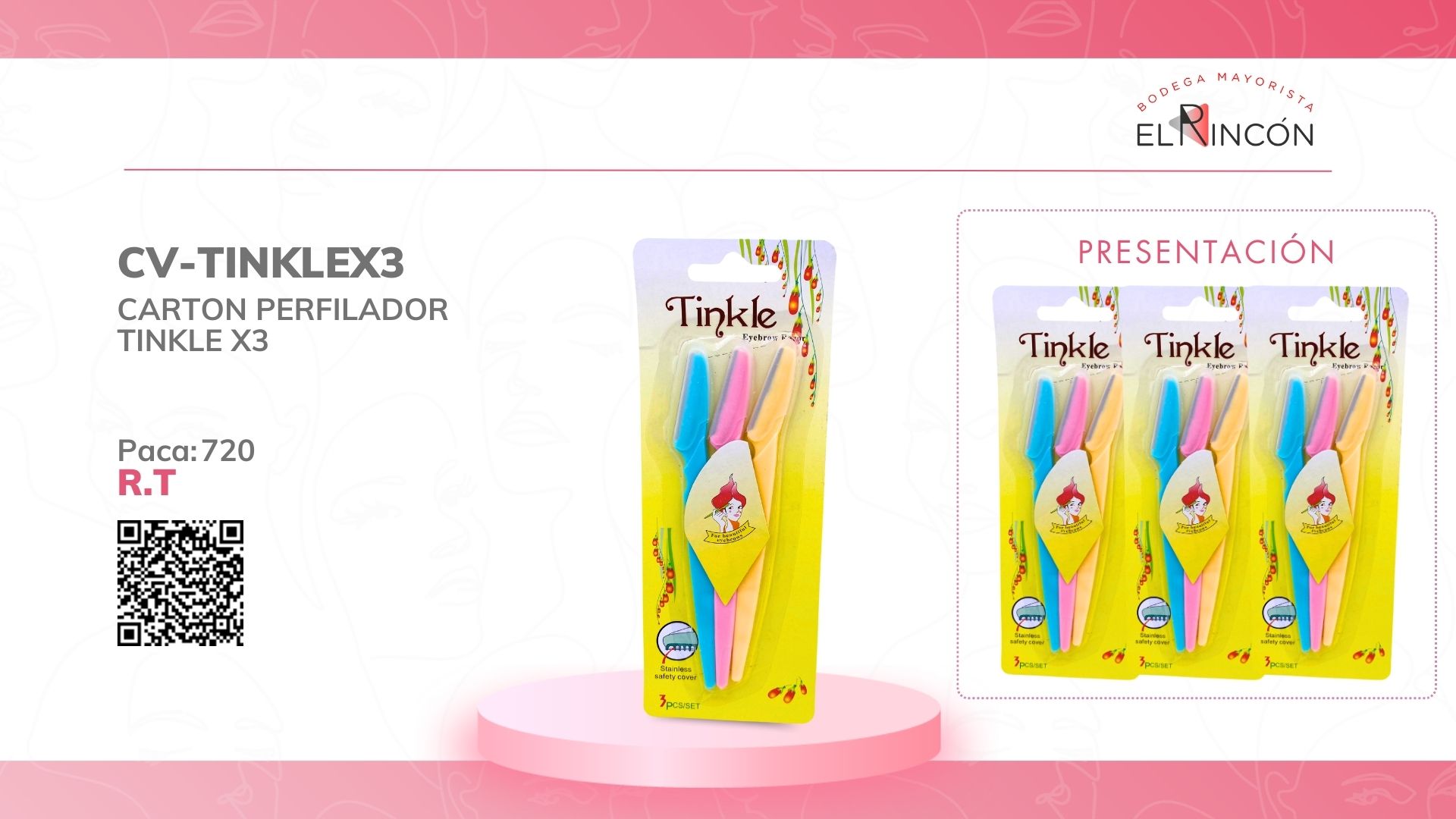 CARTON PERFILADOR TINKLE X3 LI-001B3