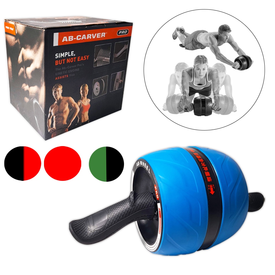 RUEDA ABDOMINAL RETRACTIL.