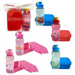 LONCHERA CON TERMO INFANTIL ESTAMPADO 600ML+450ML