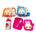 LONCHERA PINGÜINO CON TERMO ESTAMPADO