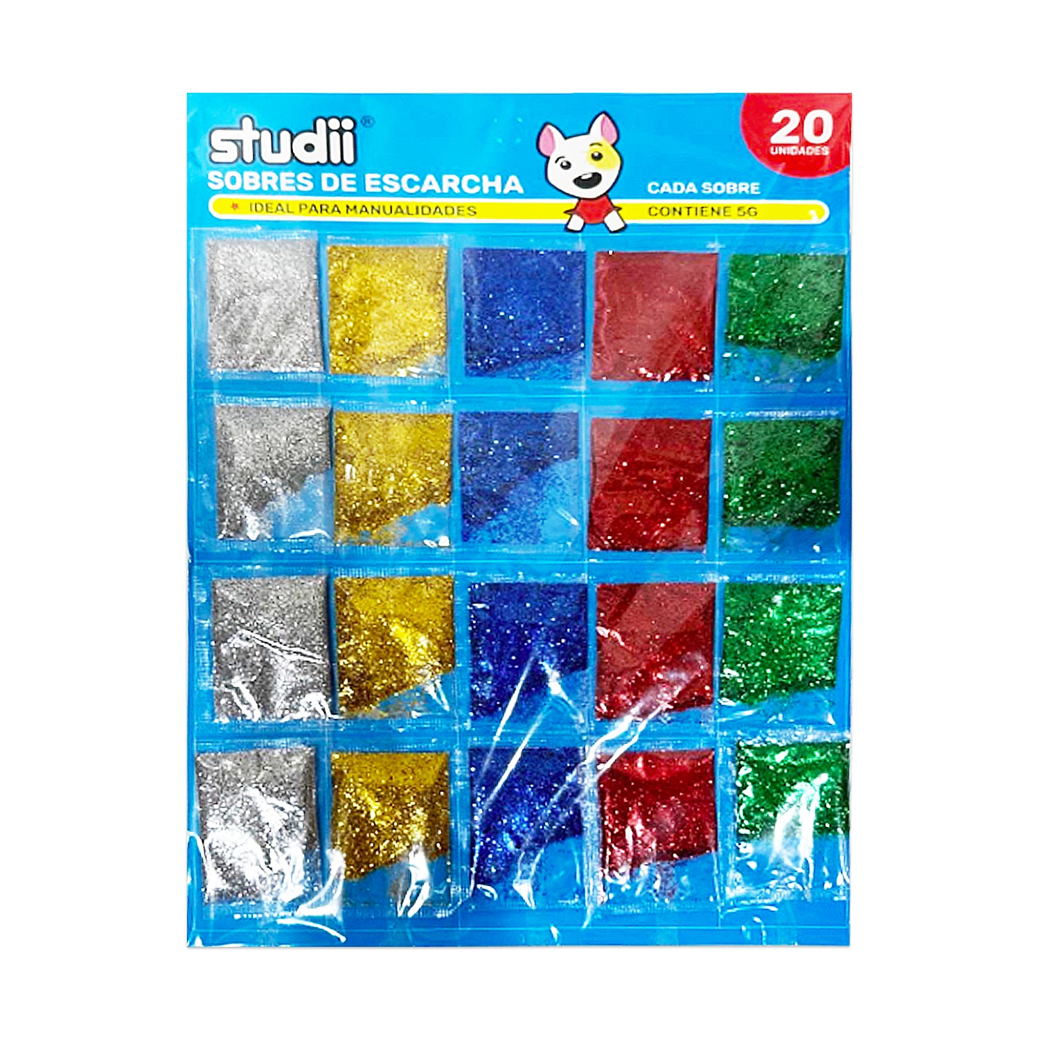 SOBRE DE ESCARCHA X20