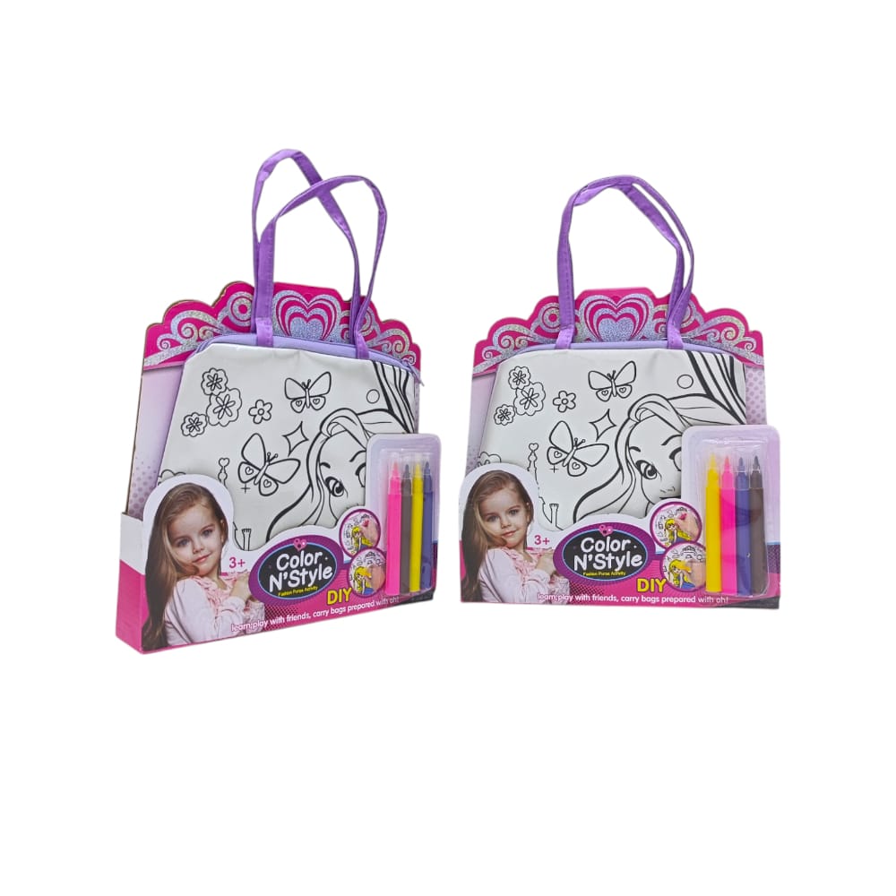 SET BOLSO PARA COLOREAR DK-2530