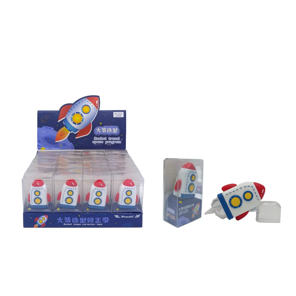 CORRECTOR DE CINTA FIGURA COHETE DK-2627 (CJAX24)