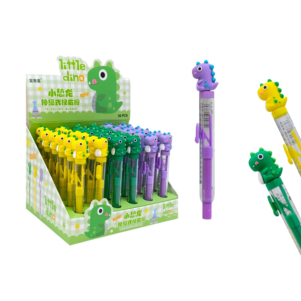 BORRADOR TIPO LAPIZ DINOSAURIO DK-3703 (CJAX36)