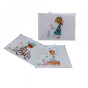 CARPETA ESTAMPADA NIÑA DK-FH-136 (PQTX12)