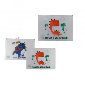 CARPETA ESTAMPADA DINOSAURIO DK-FH-139 (PQTX12)