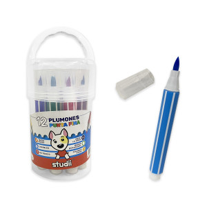 TARRO DE PLUMONES X12 (DISX24)