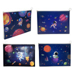 CARPETA PLASTICA ASTRONAUTA (PQT X 12 SURTIDO)"